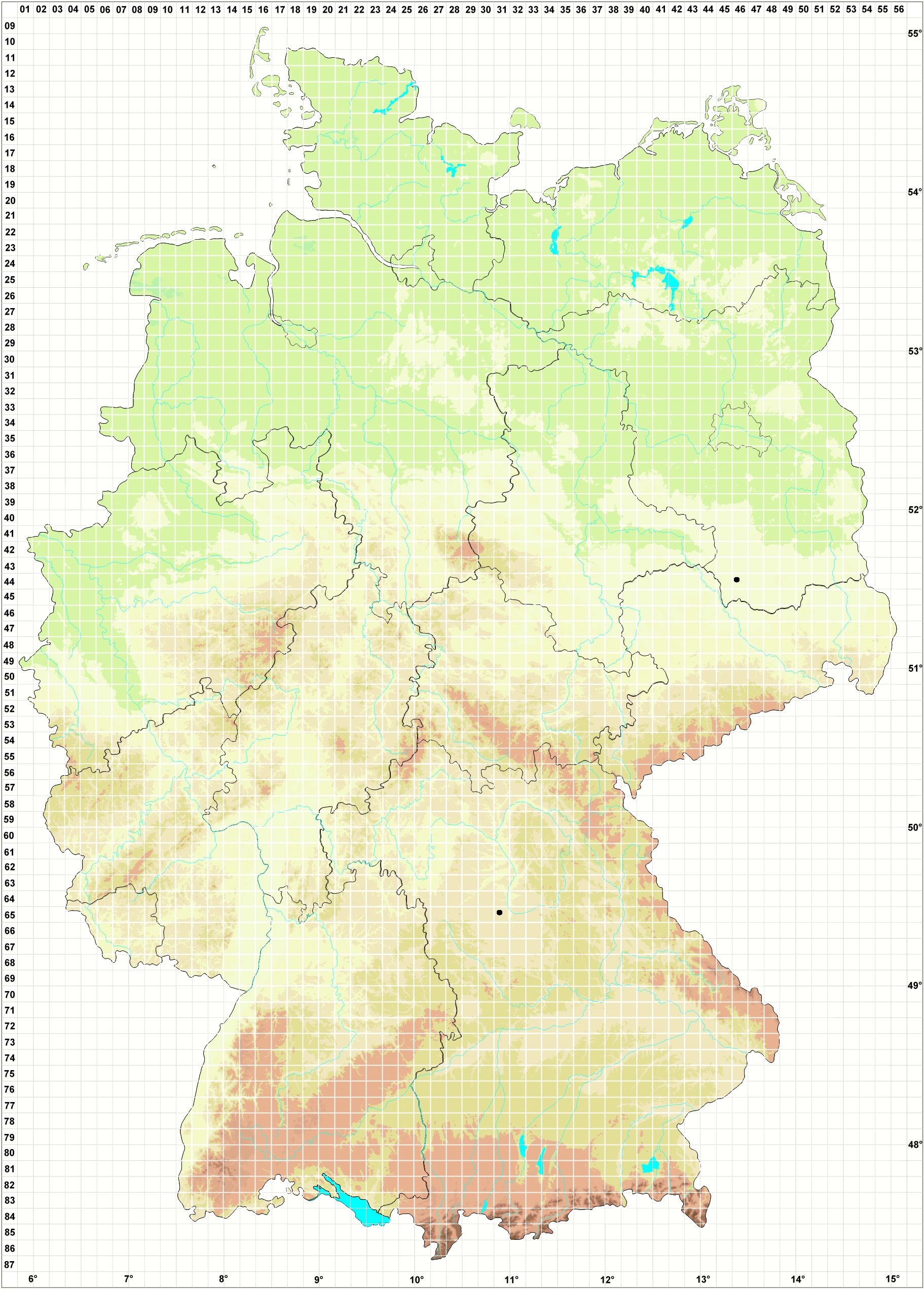 Karte Jürgen Bieberich