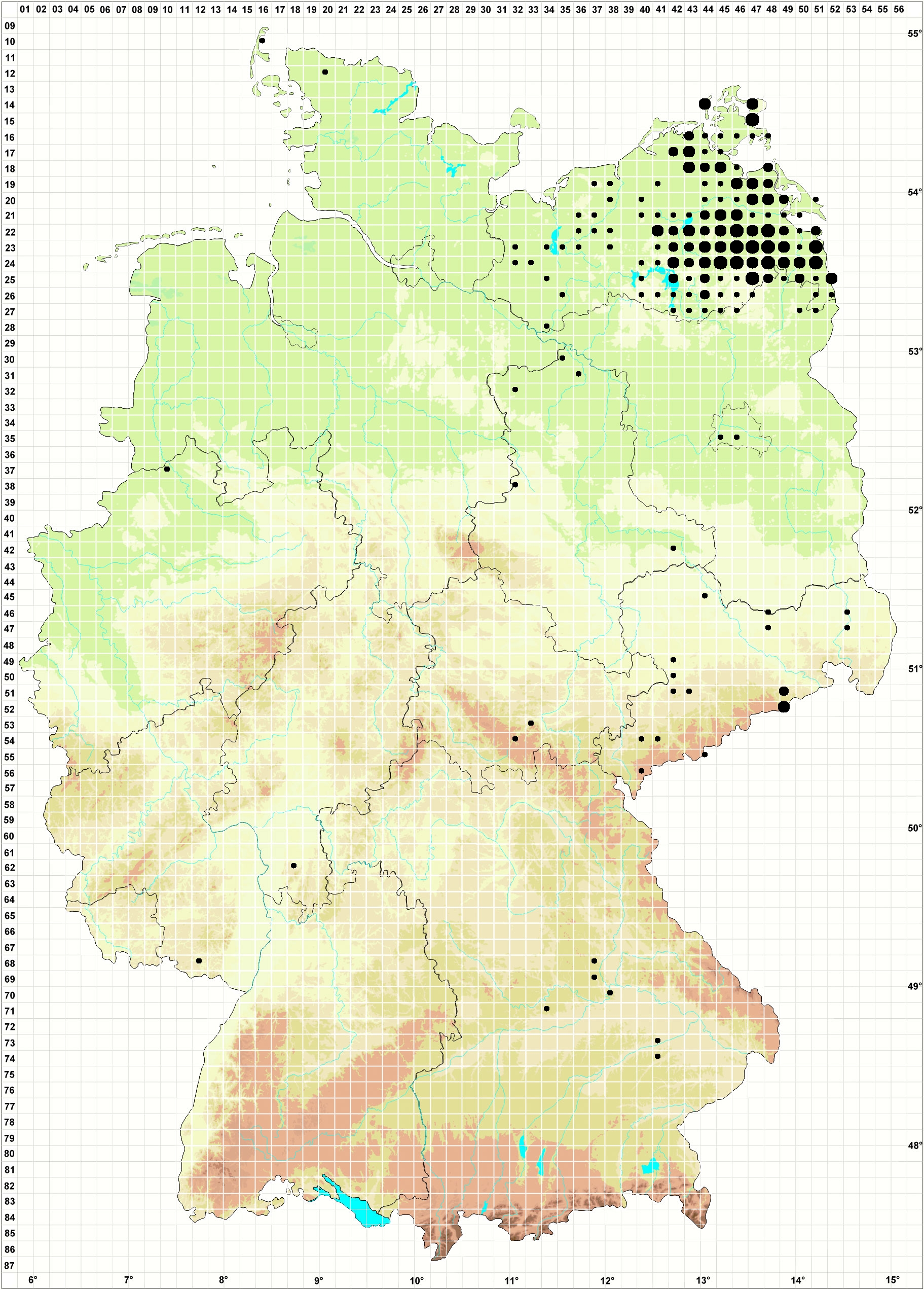Karte Margitta Schönfeld