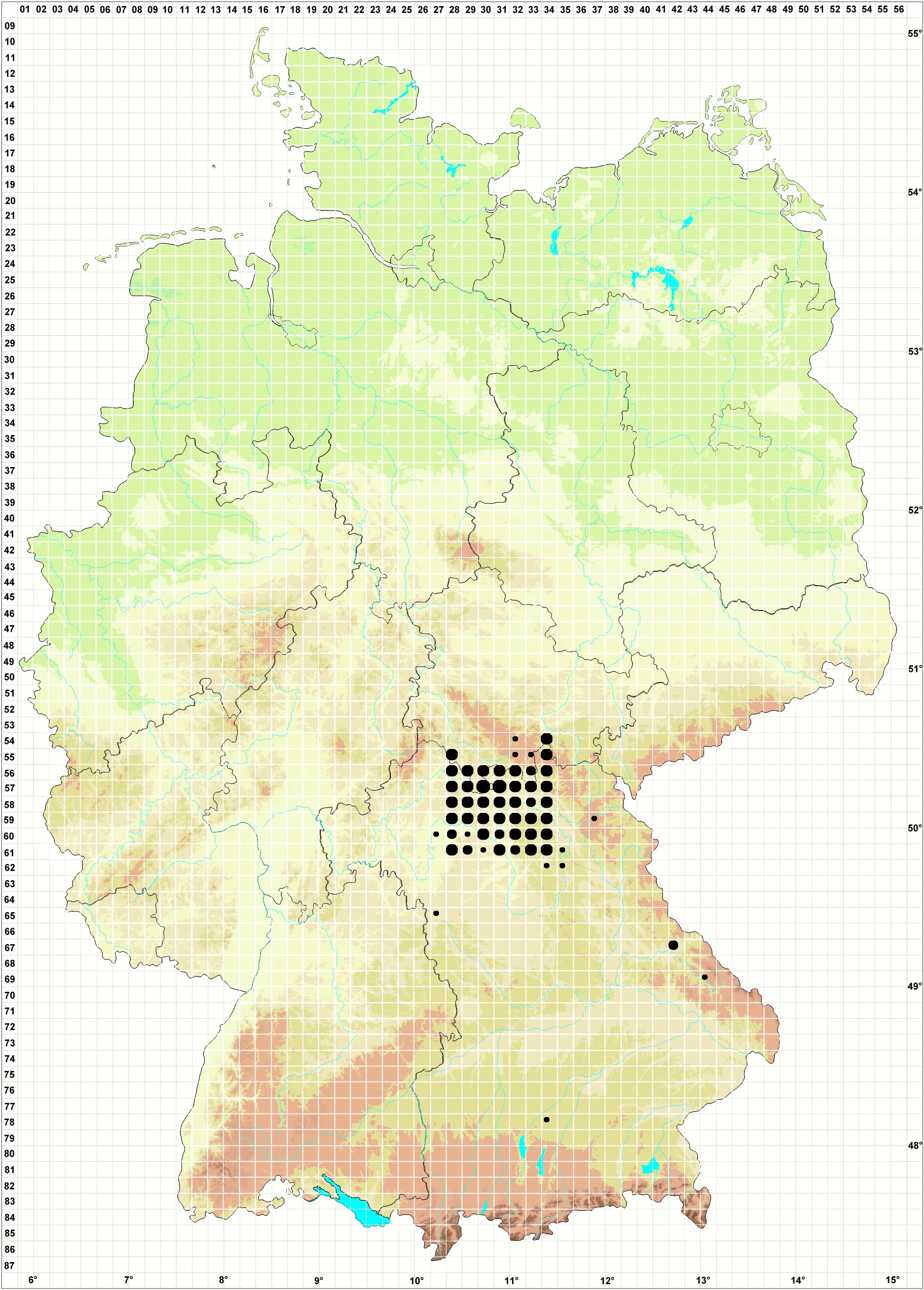 Karte Bernd Hanff